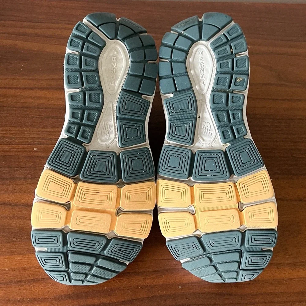 New Balance 860v6 Running Shoes Women's 9 Gray Navy Coral Athletic Sneakers - Picture 8 of 9